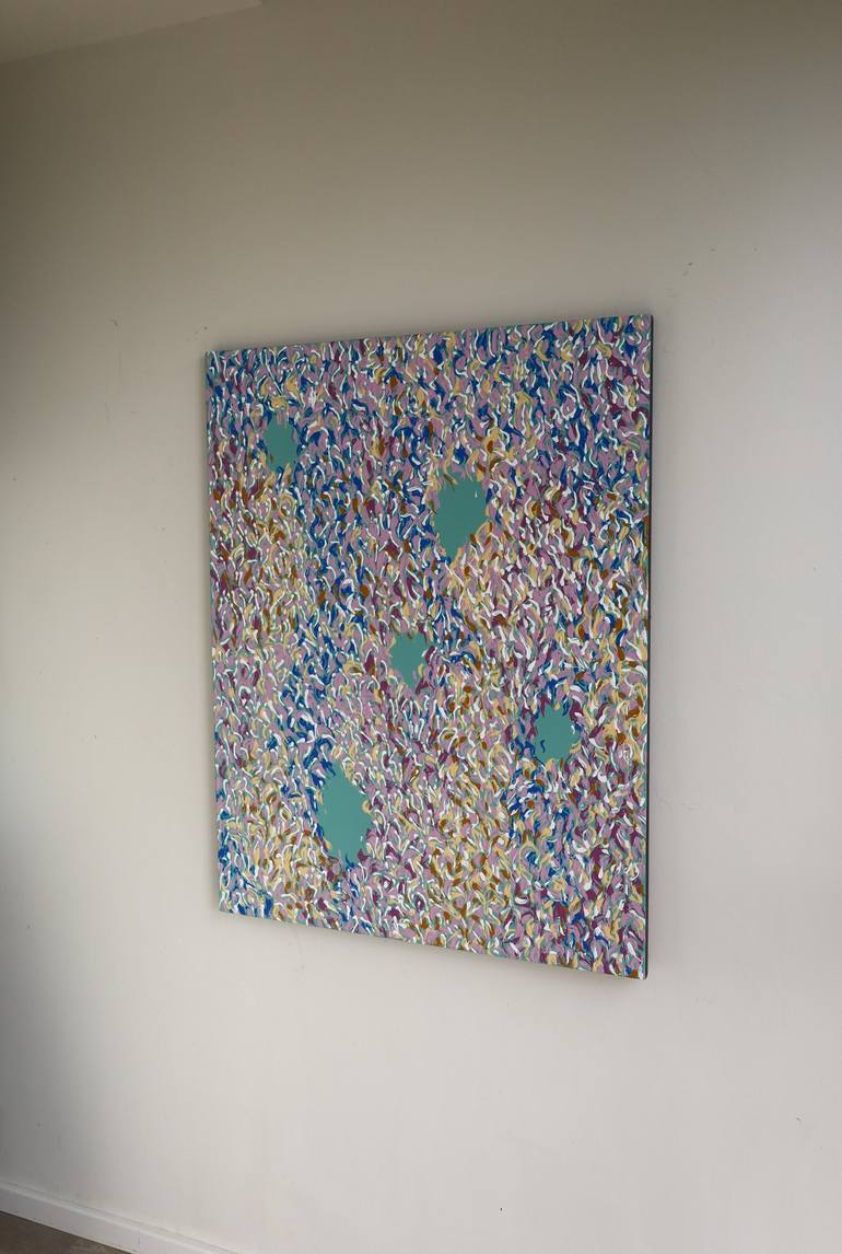 Original Abstract Painting by Barry Johnson