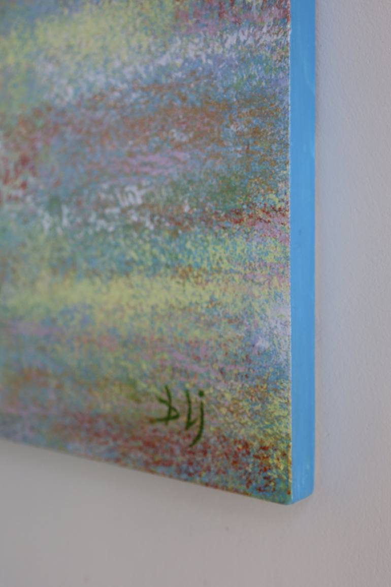 Original Abstract Landscape Painting by Barry Johnson