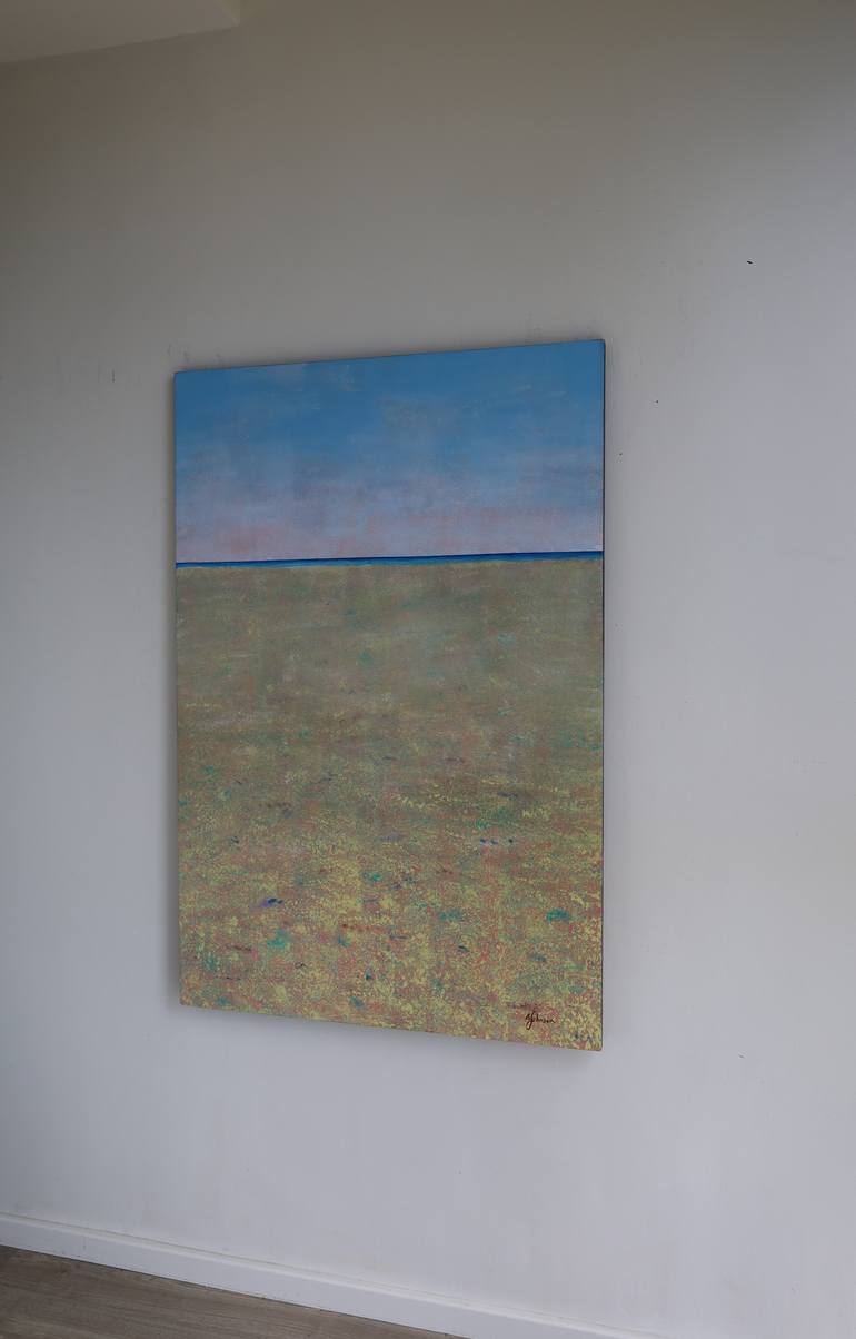 Original Abstract Landscape Painting by Barry Johnson