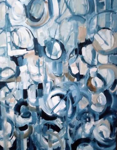 Original Abstract Expressionism Abstract Paintings by Beatriz Mendonça de Castilho