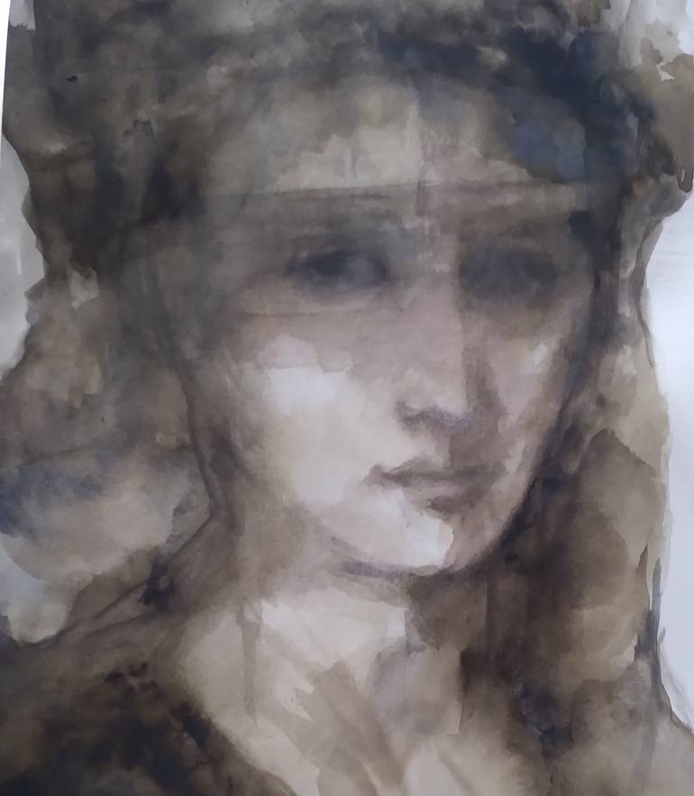 Original Portrait Painting by Beatriz Mendonça de Castilho