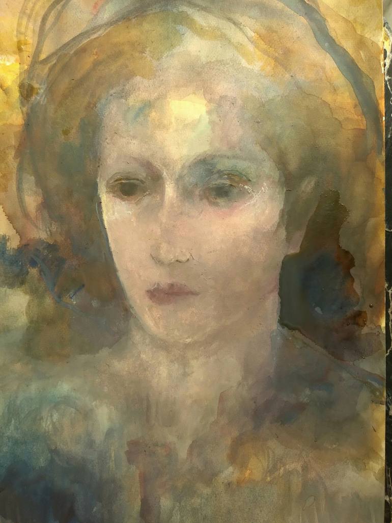 Original Figurative Portrait Painting by Beatriz Mendonça de Castilho