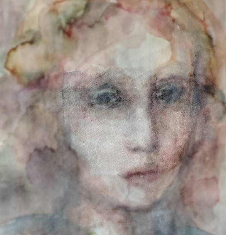 Original Expressionism People Painting by Beatriz Mendonça De Castilho