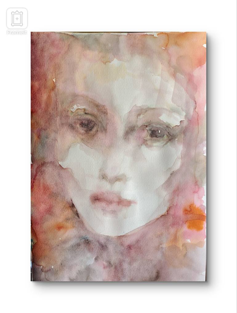 Original Expressionism People Painting by Beatriz Mendonça De Castilho