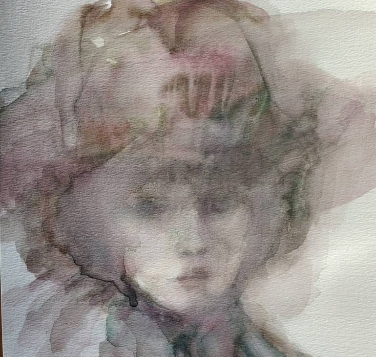 Original Portraiture People Painting by Beatriz Mendonça De Castilho