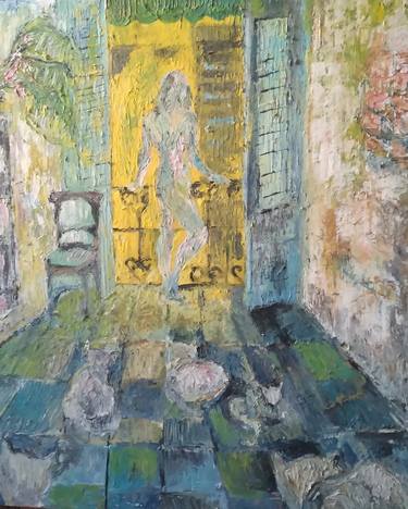 Print of Expressionism Home Paintings by Beatriz Mendonça de Castilho