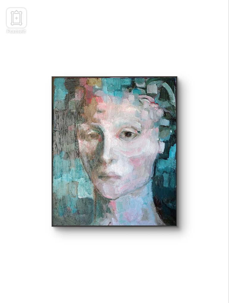 Original Expressionism People Painting by Beatriz Mendonça De Castilho
