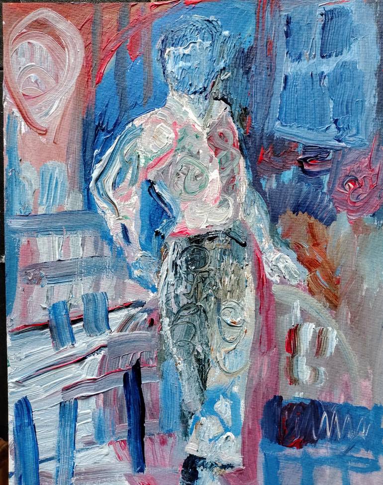 Original Contemporary People Painting by Beatriz Mendonça De Castilho