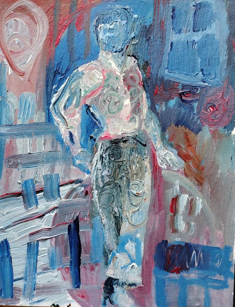 Original Contemporary People Painting by Beatriz Mendonça De Castilho