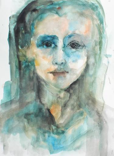 Original Expressionism Portrait Paintings by Beatriz Mendonça de Castilho