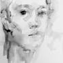 portrait
face
man
close
black and white
paper
watercolor