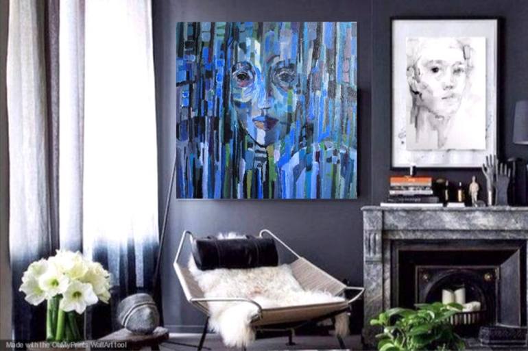 Original Other People Painting by Beatriz Mendonça De Castilho