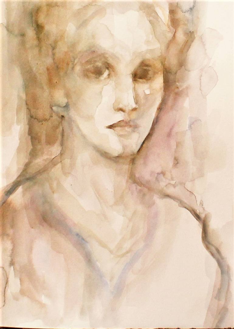 Original Portrait Painting by Beatriz Mendonça de Castilho