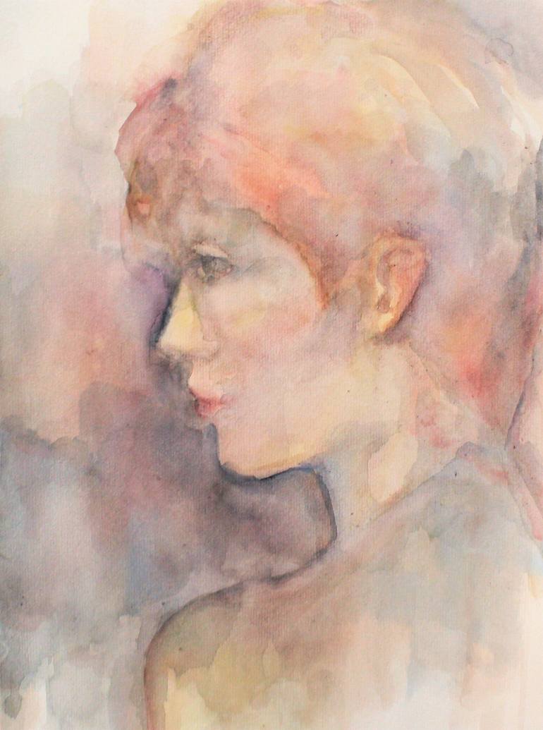 Original Figurative Portrait Painting by Beatriz Mendonça de Castilho