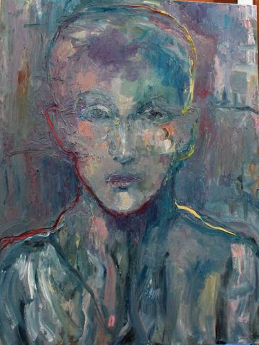 Original Expressionism Portrait Paintings by Beatriz Mendonça de Castilho