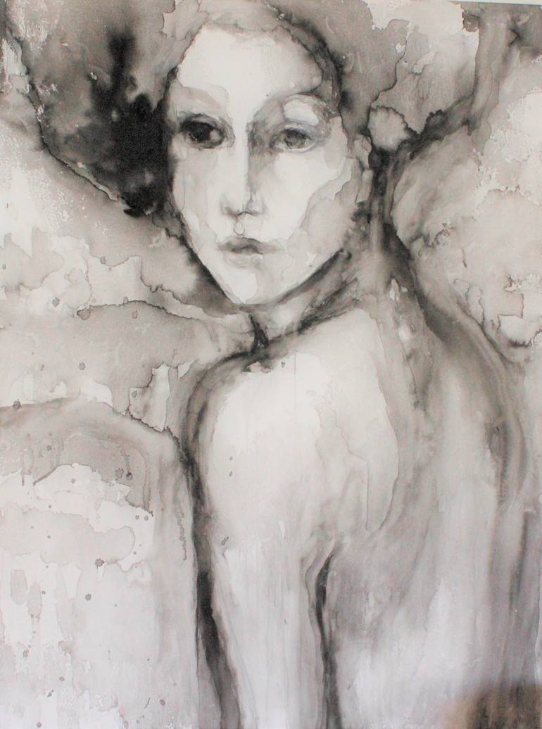 Isabel portrait Painting by Beatriz Mendonça de Castilho | Saatchi Art