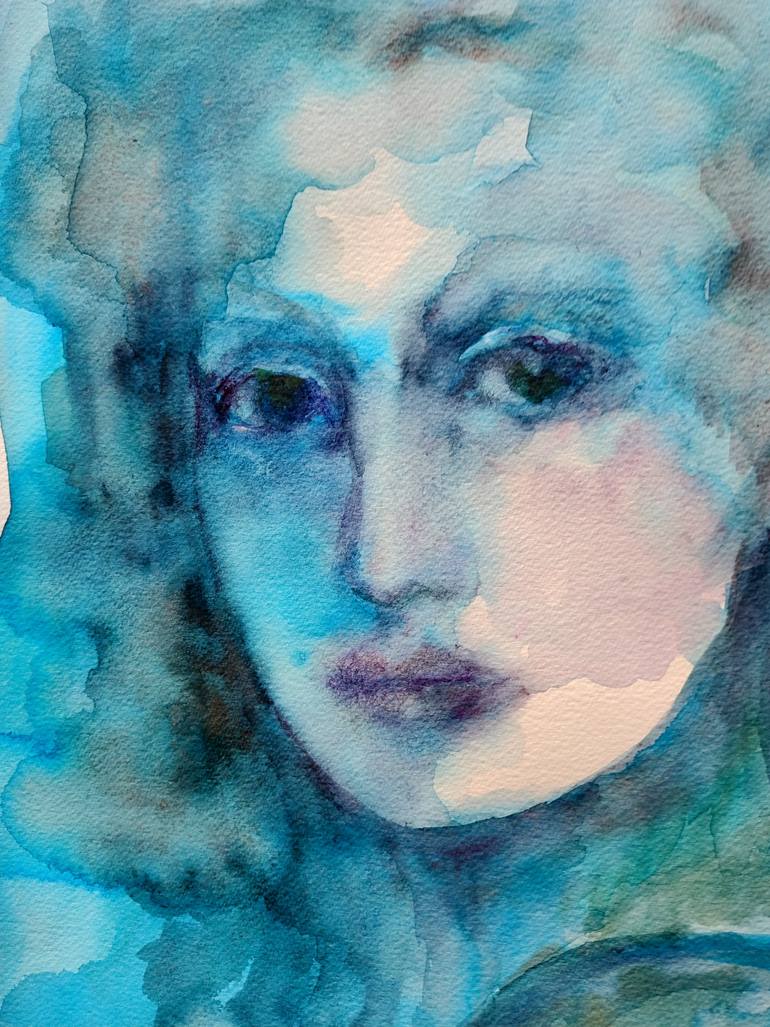 Original Expressionism People Painting by Beatriz Mendonça De Castilho