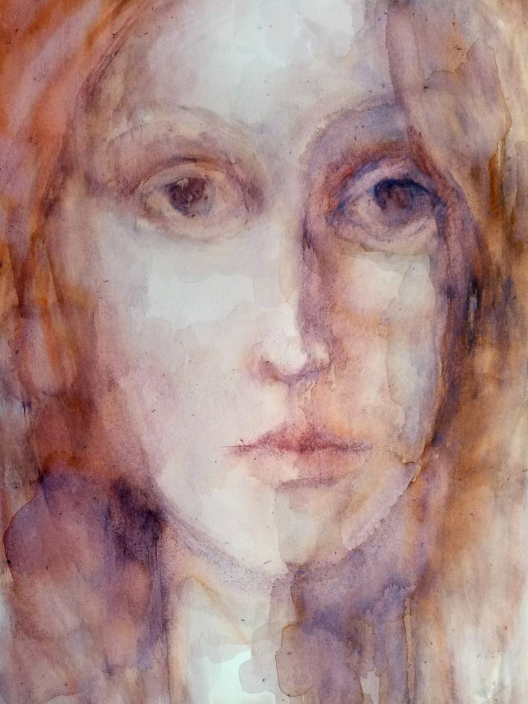 Original Portrait Painting by Beatriz Mendonça de Castilho