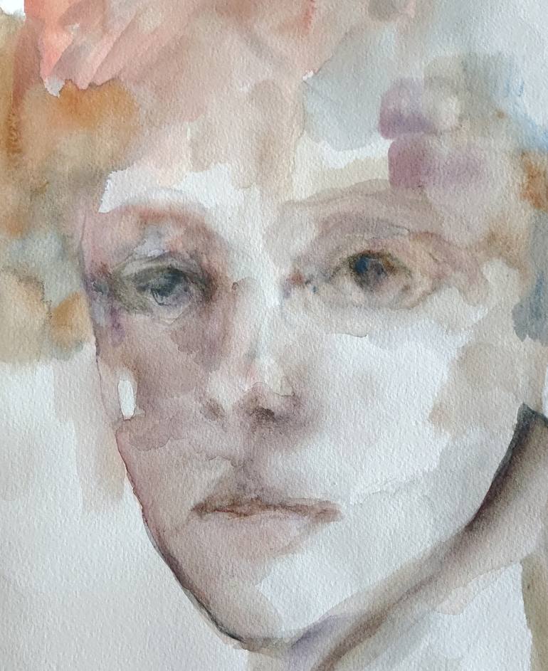 Original Expressionism People Painting by Beatriz Mendonça De Castilho