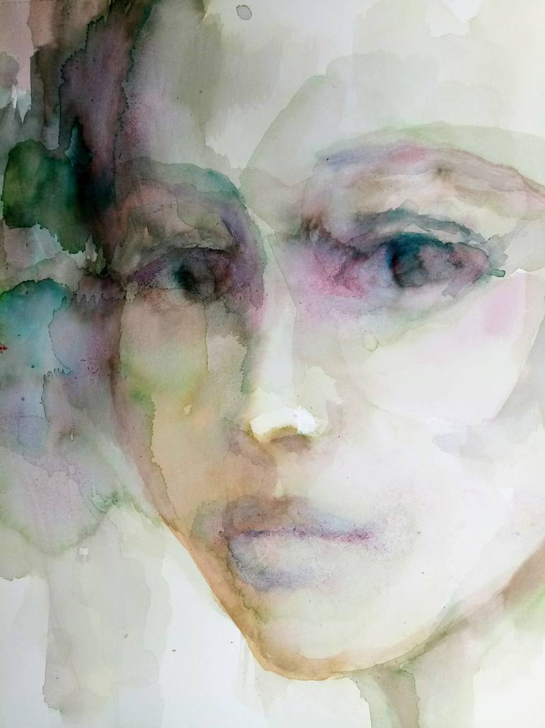 Face 72 Painting by Beatriz Mendonça de Castilho | Saatchi Art