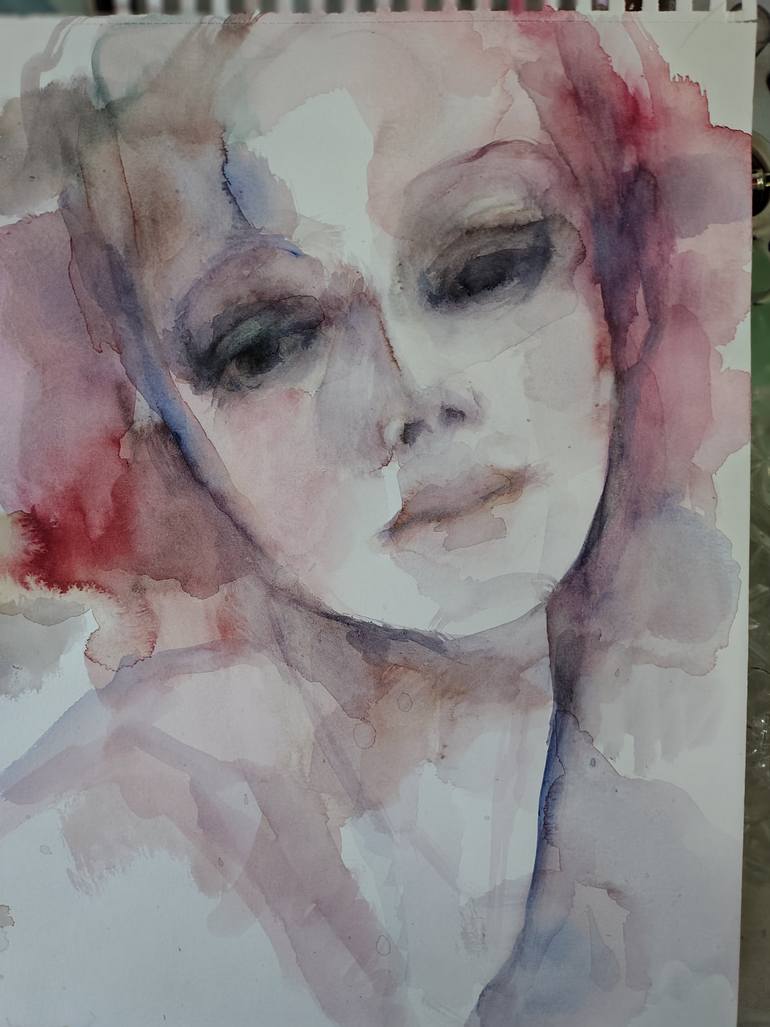 Original Figurative People Painting by Beatriz Mendonça De Castilho