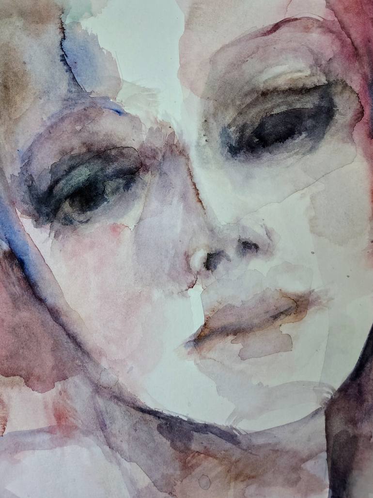 Original Figurative People Painting by Beatriz Mendonça De Castilho