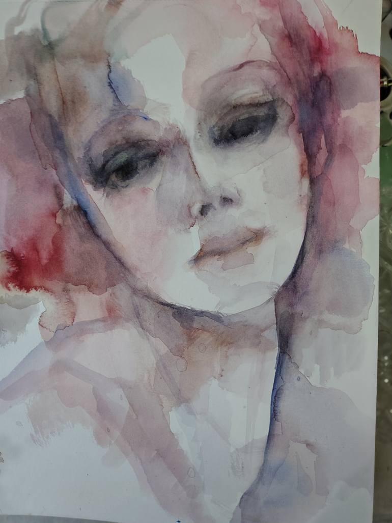 Original Figurative People Painting by Beatriz Mendonça De Castilho