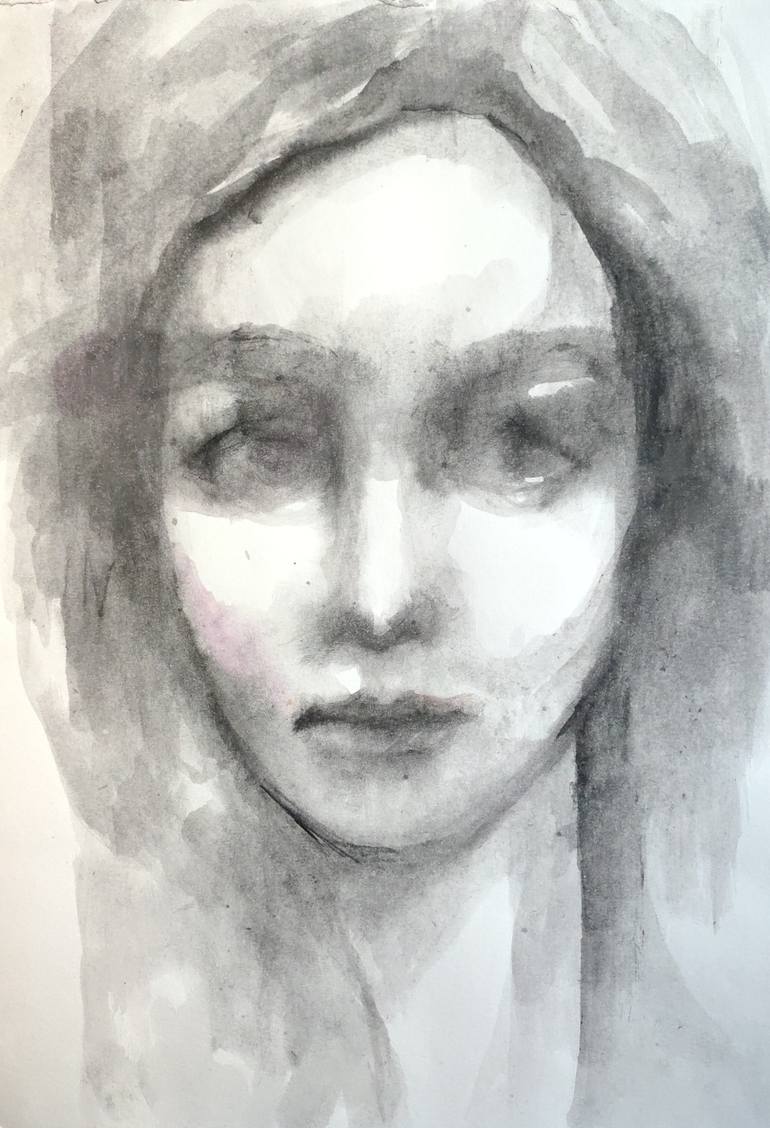 Original Figurative People Painting by Beatriz Mendonça De Castilho