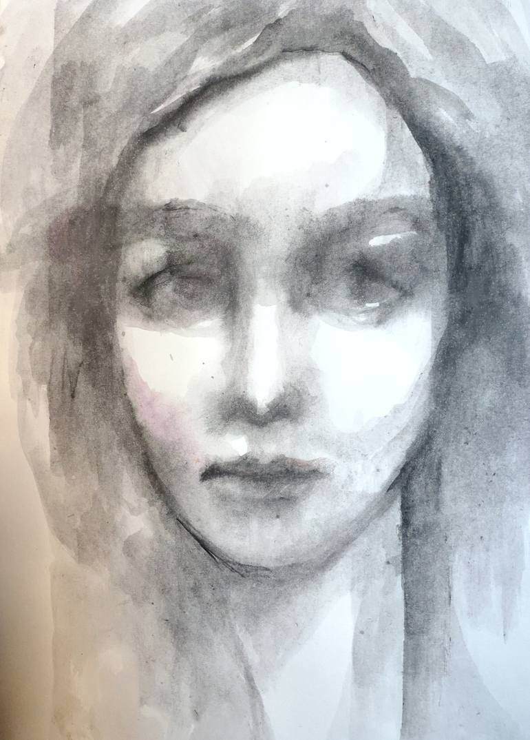 Original Figurative People Painting by Beatriz Mendonça De Castilho