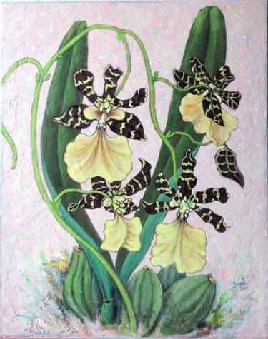 Original Floral Painting by Inna Laktionova