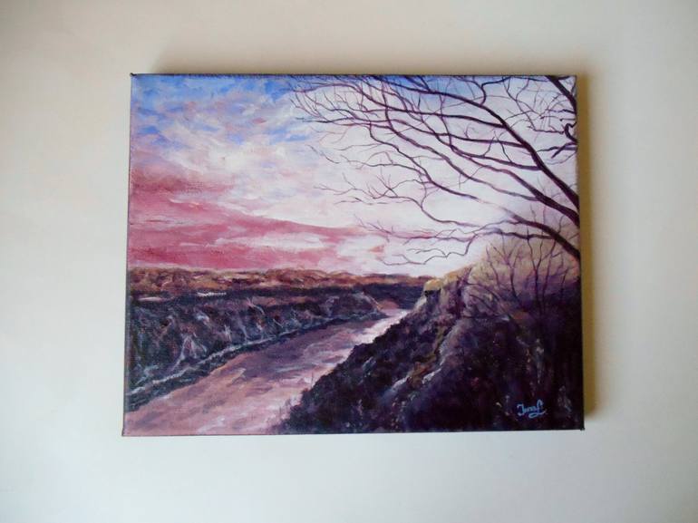 Original Landscape Painting by Inna Laktionova