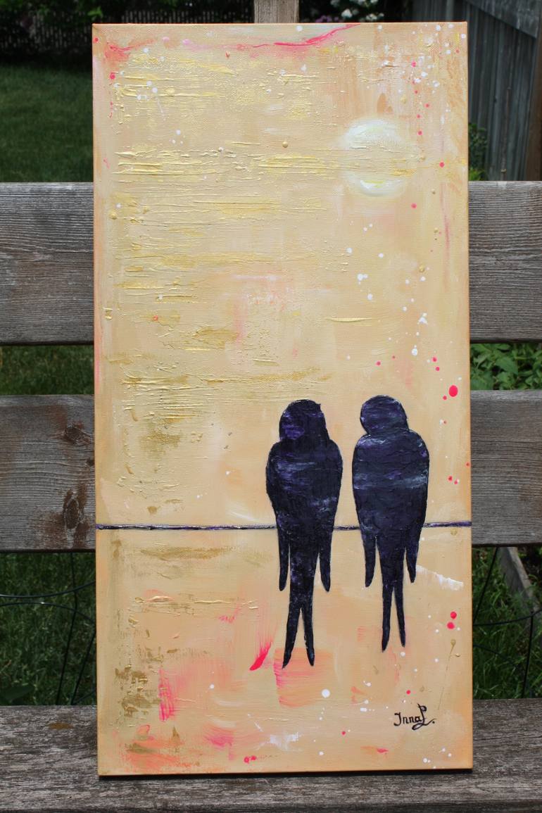 Original Expressionism Abstract Painting by Inna Laktionova