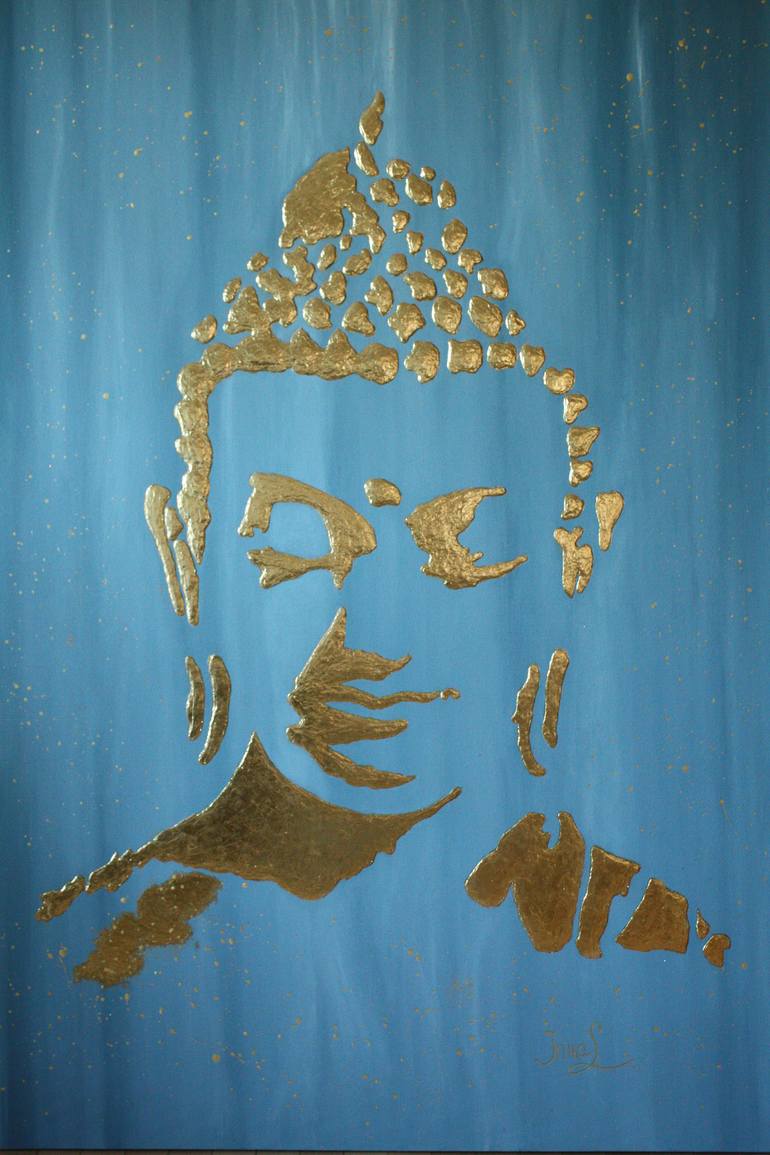 Original Art Deco Abstract Painting by Inna Laktionova