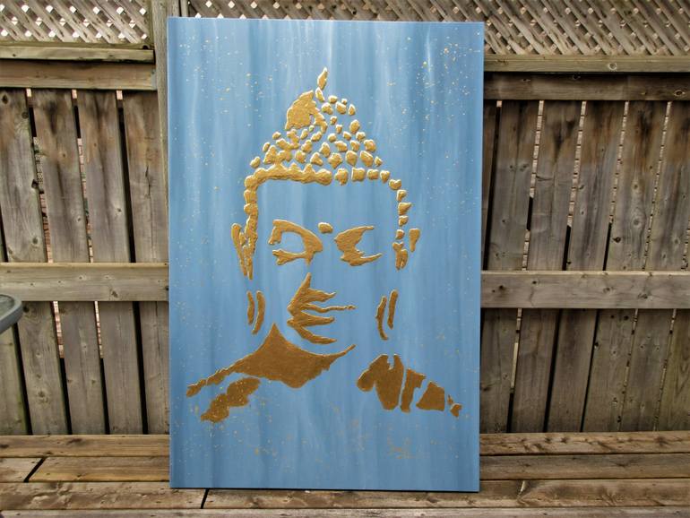 Original Art Deco Abstract Painting by Inna Laktionova