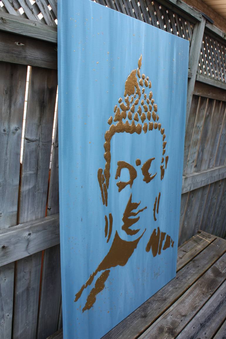 Original Art Deco Abstract Painting by Inna Laktionova