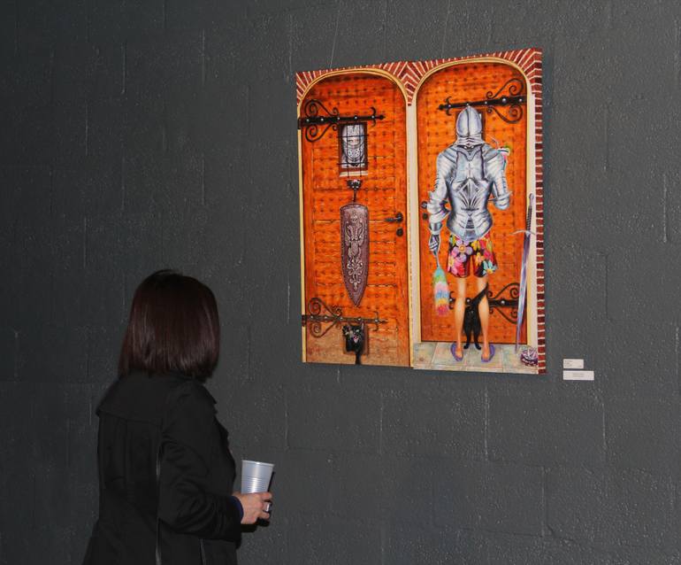 Original Figurative Humor Painting by Olga Hofmann