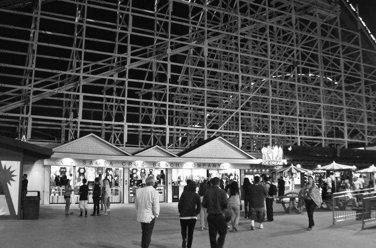 Santa Cruz Beach Boardwalk Photography by jcarlos corrales