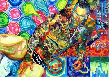 Print of Surrealism Pop Culture/Celebrity Paintings by Andriel Tabrax