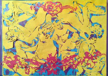 Print of Pop Art Erotic Mixed Media by Andriel Tabrax