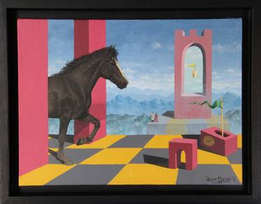 Original Horse Paintings by Oscar Manuel Vargas