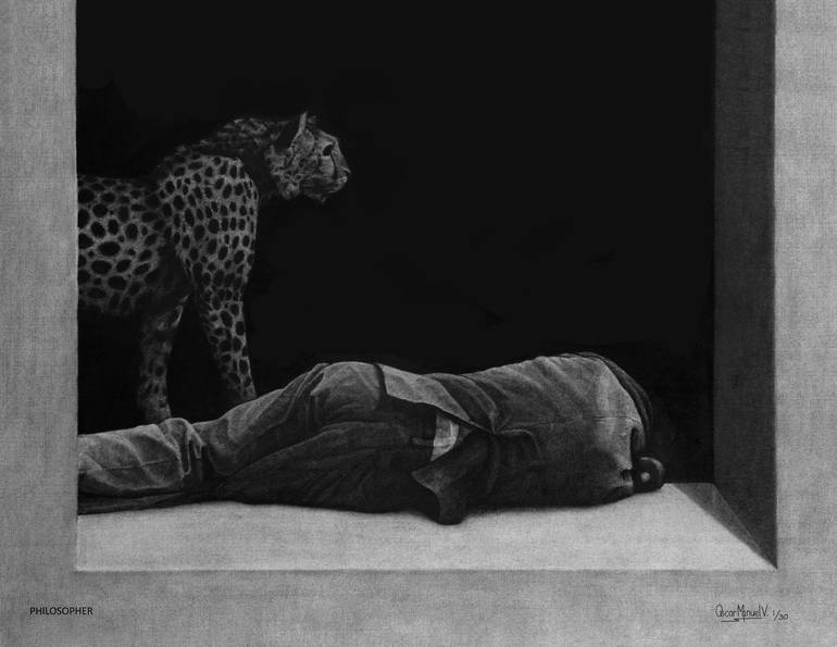 Original Surrealism Cats Photography by Oscar Manuel Vargas