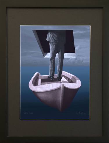 Original Surrealism Boat Photography by Oscar Manuel Vargas