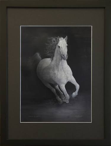 CHILD OF NIGHT. Framed Print - Limited Edition of 30 thumb
