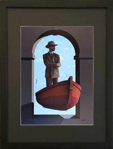THE LIGHT SEARCHER. Framed 12"x 9" Print. Limited Edition 2 of 30 thumb
