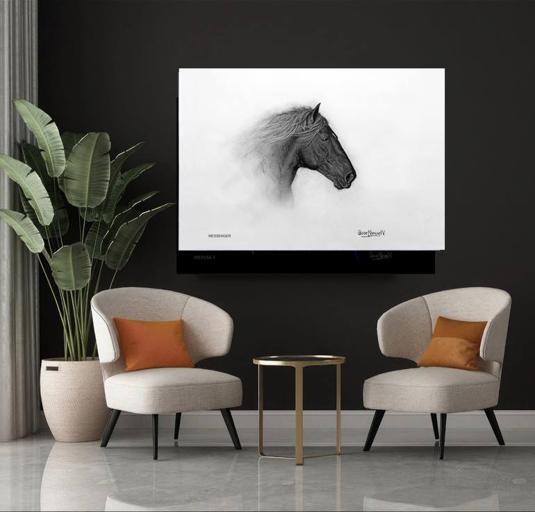 Original Figurative Horse Photography by Oscar Manuel Vargas