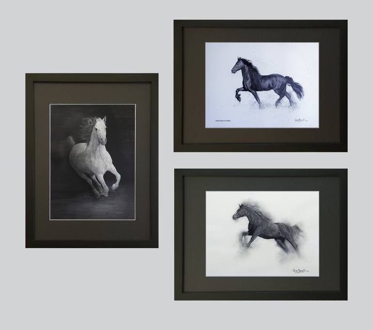 Original Figurative Horse Photography by Oscar Manuel Vargas