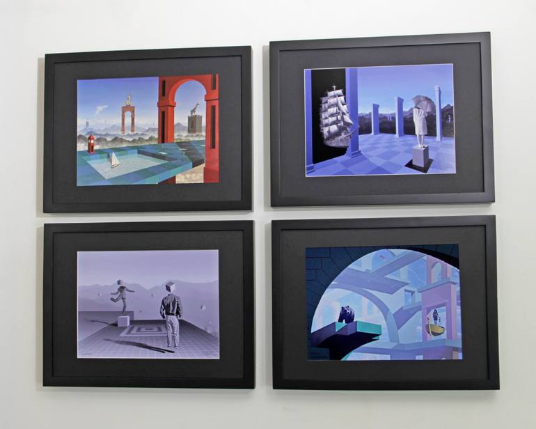 Original Figurative Architecture Photography by Oscar Manuel Vargas