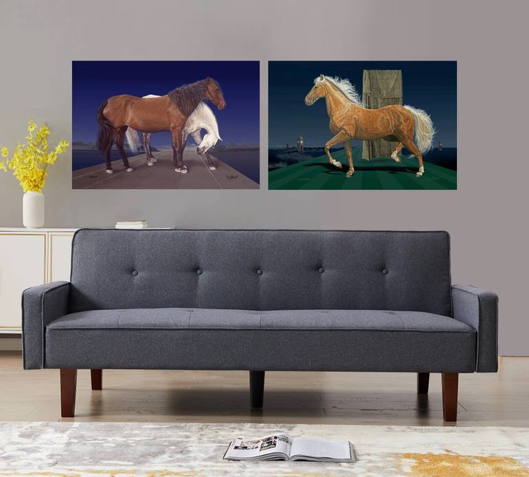 Original Figurative Horse Photography by Oscar Manuel Vargas