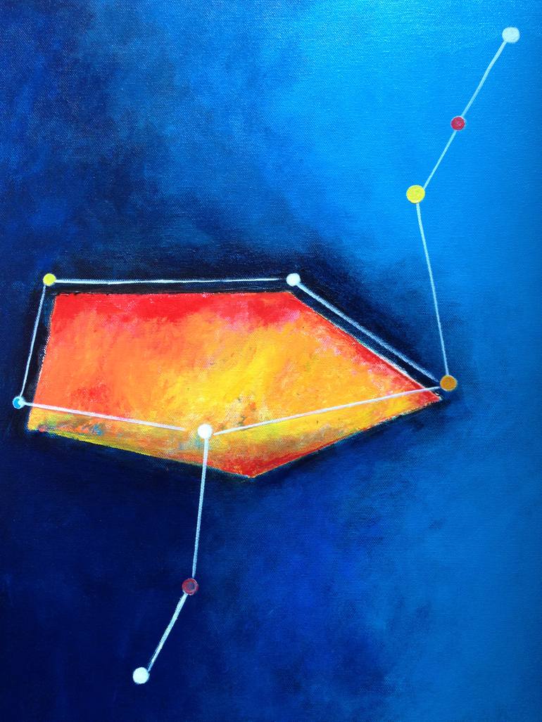 Original Abstract Painting by Asma Sultana