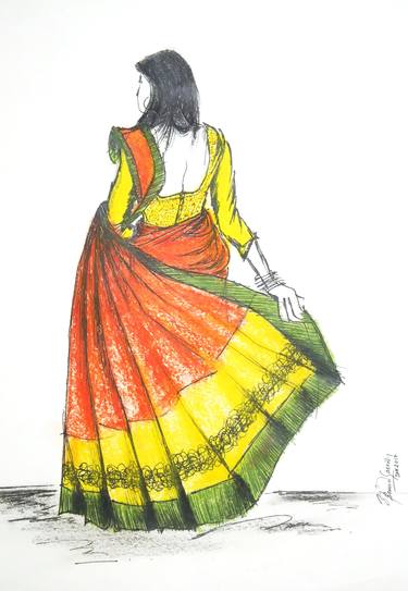 Original Fashion Drawings by ARVIND GAIROLA